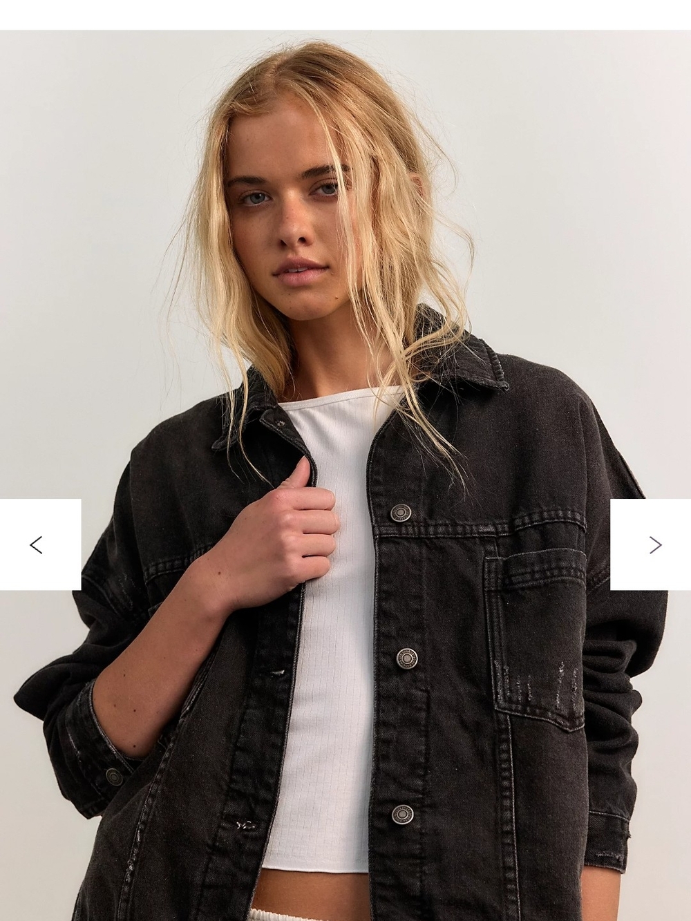 We The Free Opal Swing Denim Jacket
